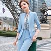 Red tide yellow suit suit 2021 Spring and summer new pattern Korean Edition Business Suits temperament Light cooked goddess