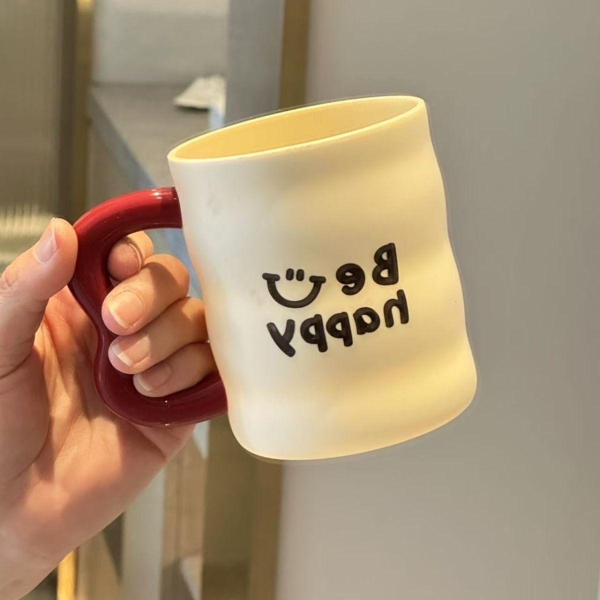 Söt tandborstmugg för par och studenter i badrummet_voghion.com