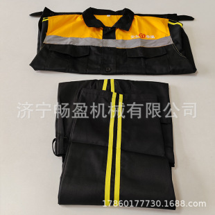 Railway Maintenance Service Staff suit Inspector Clothes Spring and Autumn Reflective Strip shunchers' overalls