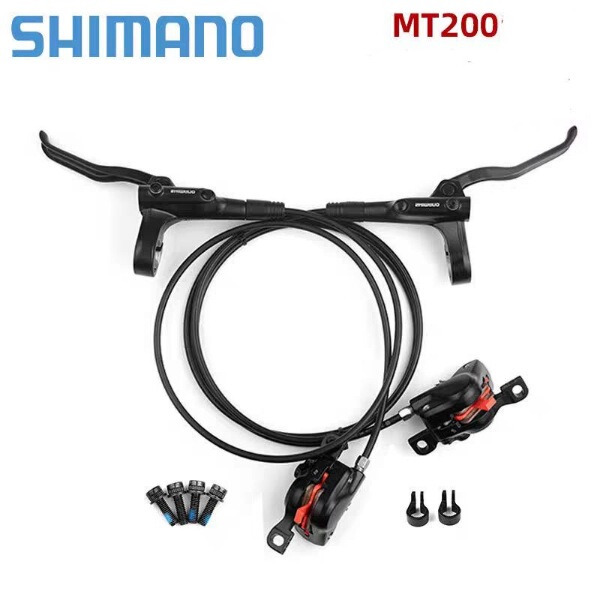 Shimano Mt200 Oil Brake Oil Disc Mountain Bike Hydraulic Oil Disc Brake Foldableing Bike Brake