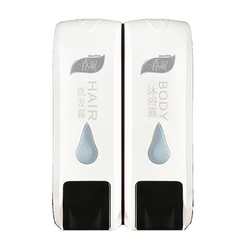 Chunfeng punch-free wall-mounted soap dispenser hotel bathroom shampoo shower gel hand sanitizer press soap dispenser box