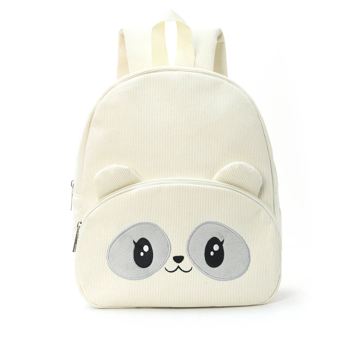 Kids Cartoon Plush Backpack Large Capacity Cute Bear School Bag_voghion.com