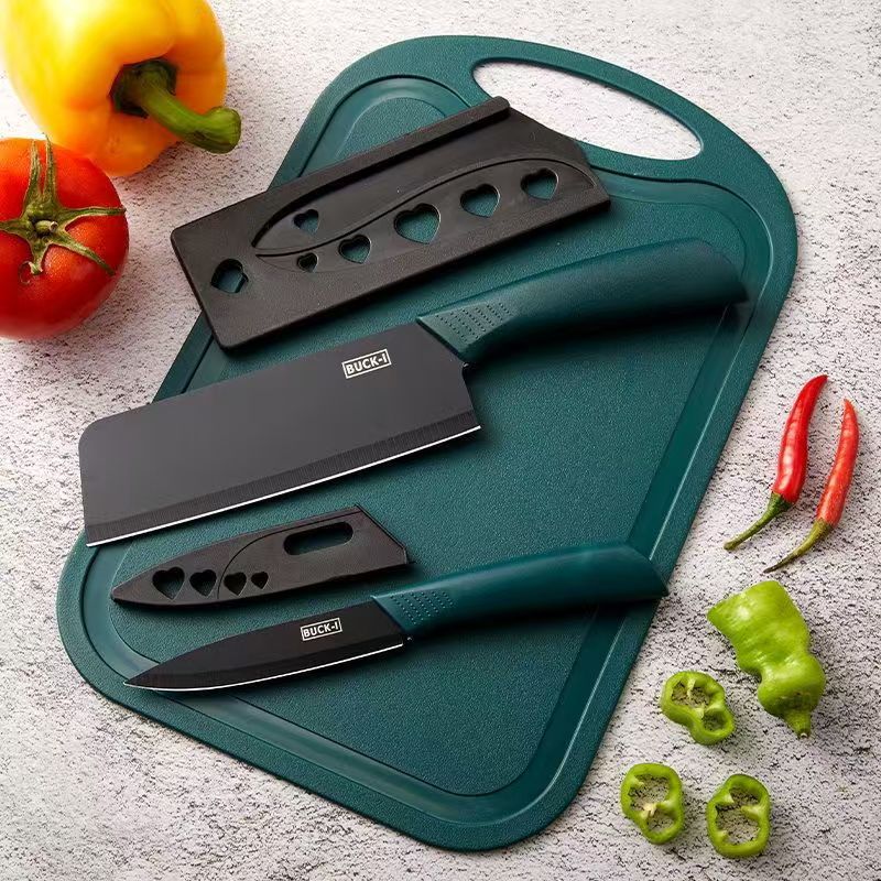 Cuchillo de cocina de acero inoxidable para cortar carne, cortar verduras, cortar frutas, conjunto completo de cuchillos de regalo en línea al por mayor un producto
