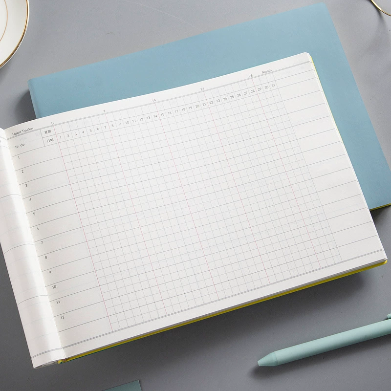 B5 self-discipline clock-in daily plan time management study diary notebook efficiency manual portable notebook