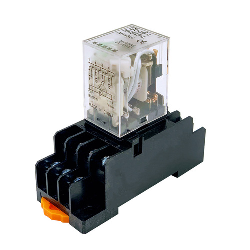 Factory small intermediate relay MY4NJ electromagnetic relay HH54P-L 14 pins 24V 220V 110V