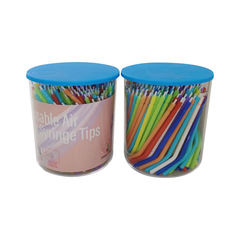 Manufacturer wholesale dental disposable three-use gun nozzle barreled disposable water gun nozzle color plastic gun nozzle