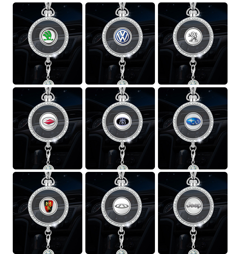Specially Designed for Foreign Trade, Perfume Car Hangings, Aromatherapy Car Accessories, Long-Lasting Light Fragrance, High-End Fragrance for Men, and Car Interior Decorations for Women