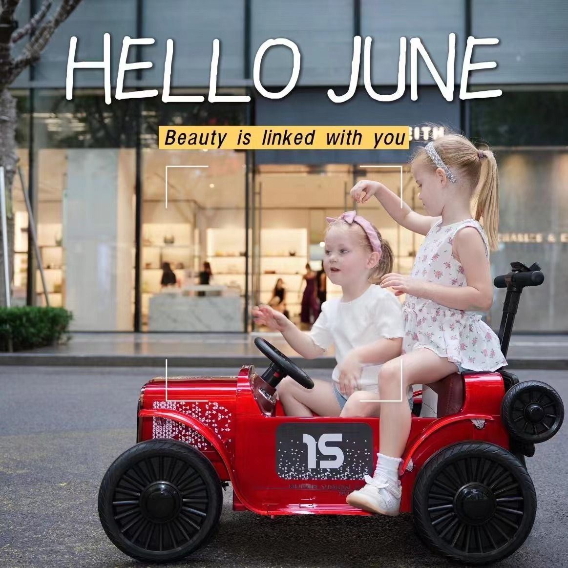 Красное колесо EVA с литиевой батареей 12v25an