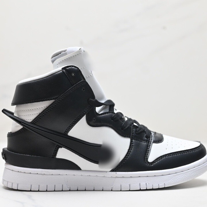 Putian Dunk High High-Top Skateboarding Shoes Collaboration with Big Hook Star Series, Unisex Lychee Pattern Sneakers