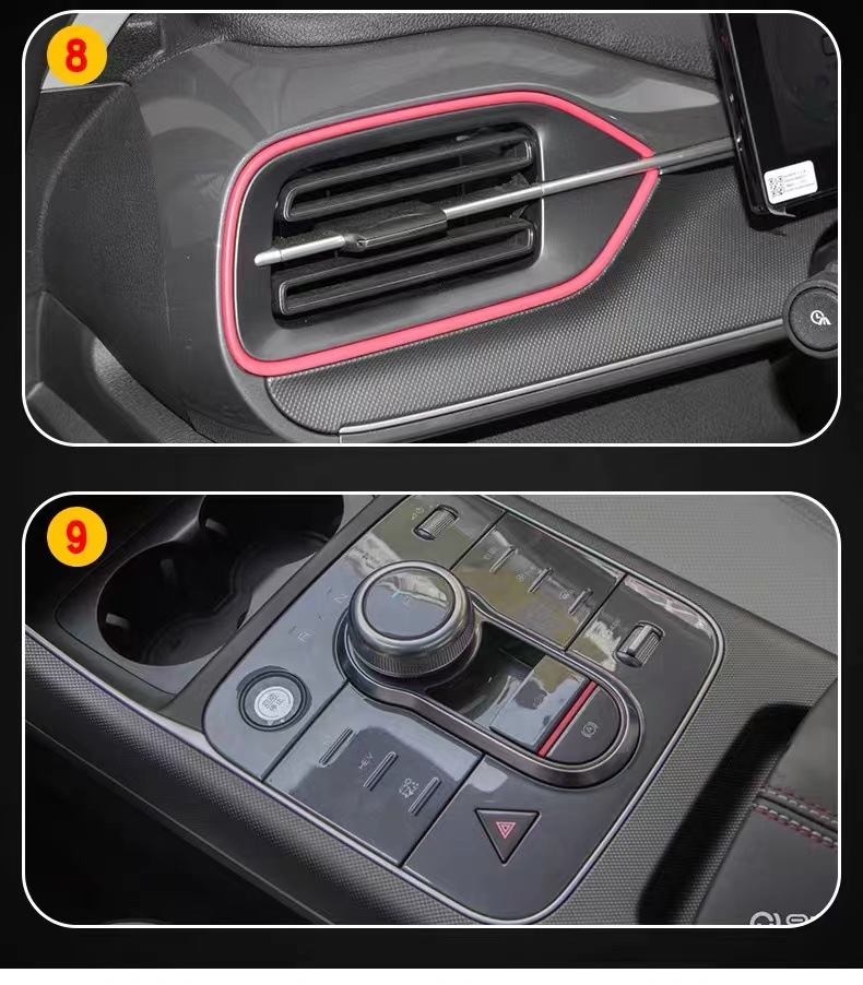 24 models of BYD Destroyer 05 interior film, center console film, screen tempered film, car accessories film, Honor Edition, new