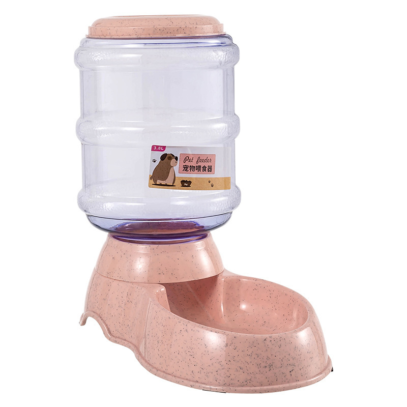 宠物喂食器【粉色 3.8L】