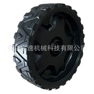 8inch Pvc Hand Push Lawn Mower Wheel Pp Spoke 8X2 Lawn Mower Plastic Wheel Mtd 634-05040