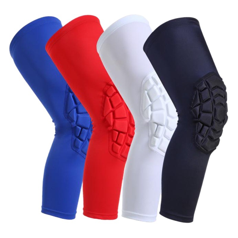 Cross-border wholesale new hot-pressed honeycomb knee pads basketball mountaineering knee pads Dongguan protective equipment manufacturers direct sales