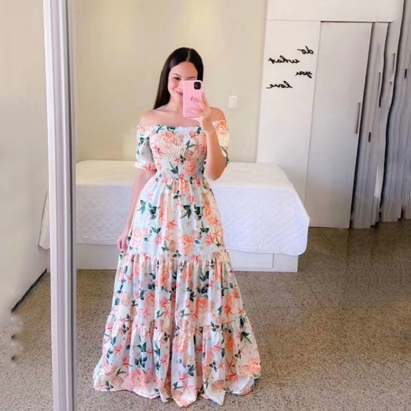 Women's Floral Summer Maxi Dress