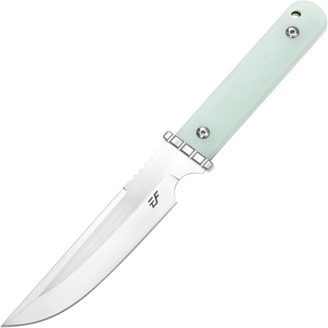 EF123直刀,14C28N刀片+G10手柄，户外野营钓鱼工具刀