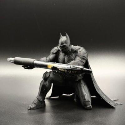 Подставка для ручек с изображением Бэтмена, напечатанная на 3D-принтере, персонализированное хранилище для канцелярских принадлежностей, модное украшение для рабочего стола, забавные украшения для офиса и учебы.