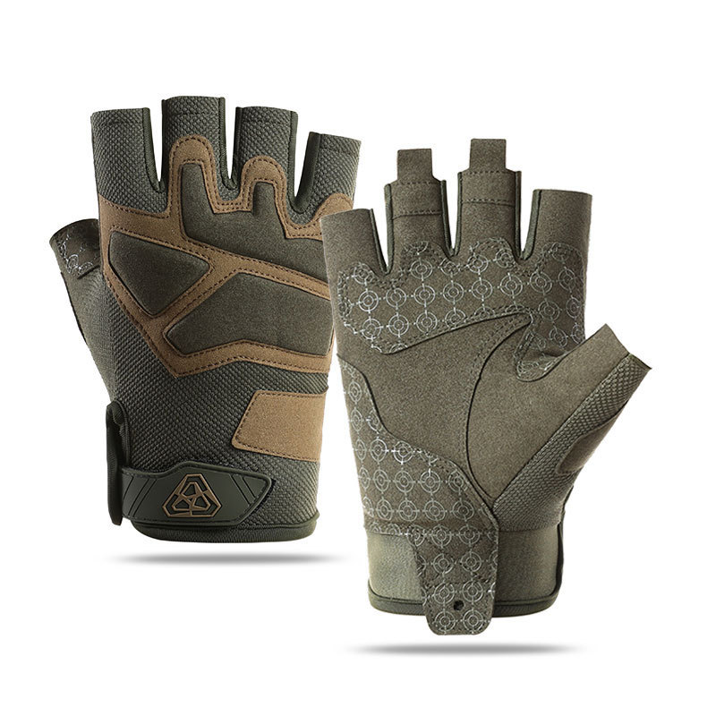 Guantes tácticos para hombres y mujeres respirables guantes de acondicionamiento físico antideslizantes de motocicleta guantes deportivos al aire libre