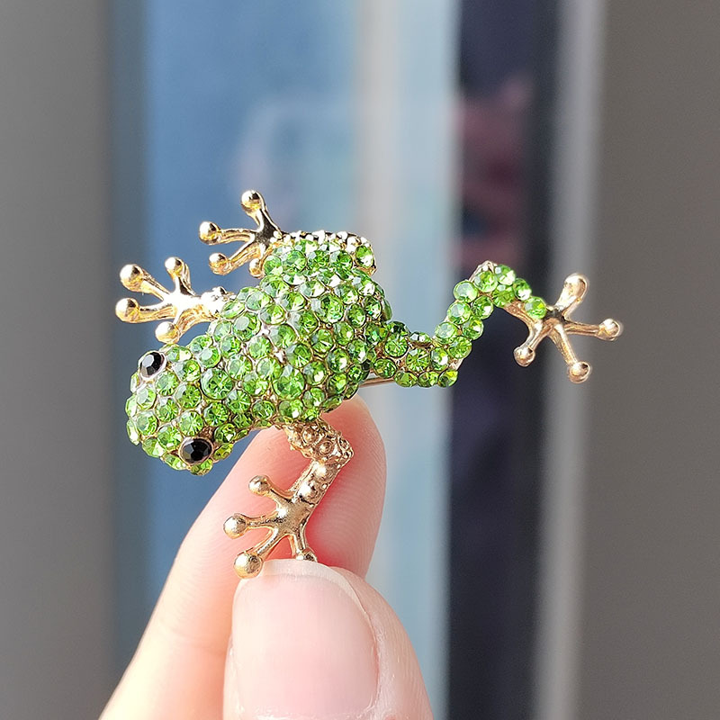 Cartoon Style Animal Alloy Inlay Rhinestones Unisex Brooches display picture 7