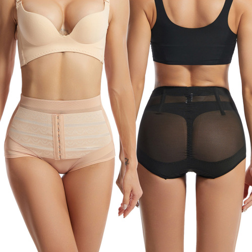 Cross-border high-waist waist-shaping tummy-tightening pants, waist-shrinking butt-lifting briefs, buttocks corset, belly-shrinking body-shaping garments