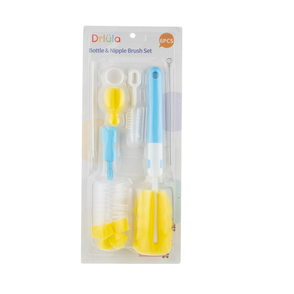 Juego de Cepillos Limpiadores de Biberones Set de 6 piezas 6062 para Biberones y Chupetes image 11