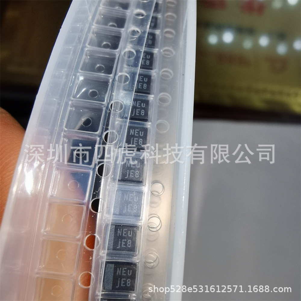 钽电容 TEPSLB30J157M30AHF8R 6.3V150UF-B薄 丝印 E8 黑色钽电容