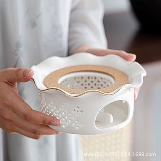 温茶炉小火炉蜡烛煮茶底座保温暖茶器煮茶炉烘茶炉围炉煮茶温茶器