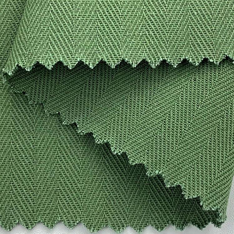 Tejido de algodón orgánico suave de color para ropa