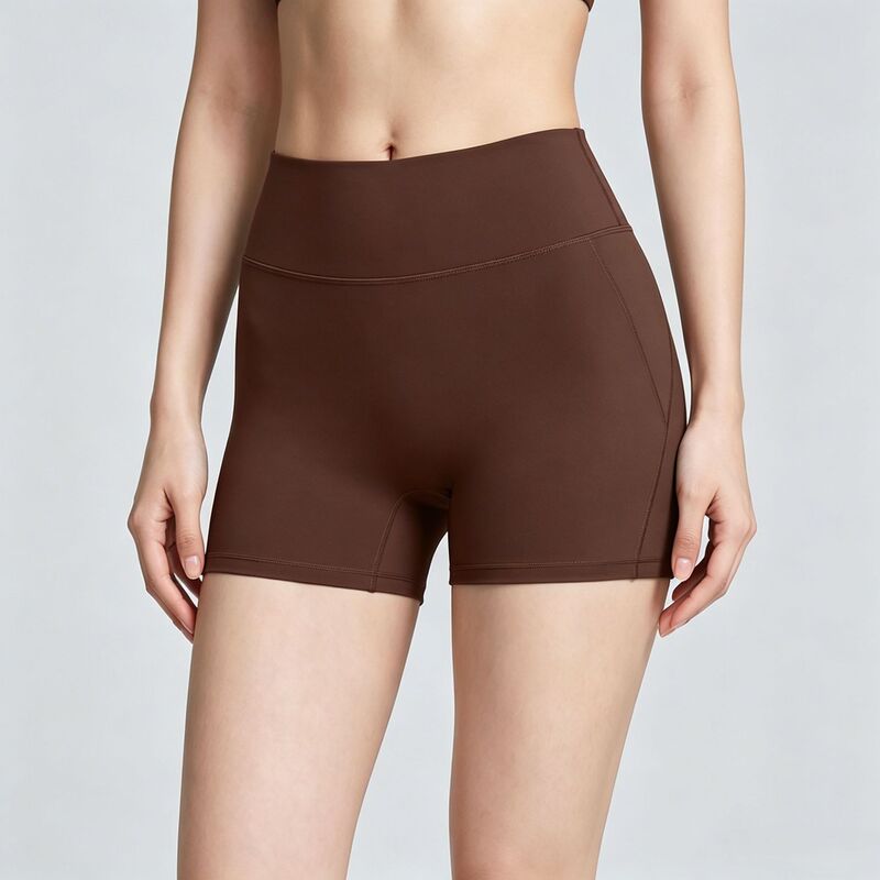 Lycra Cloud-Feel Yoga Shorts, Seamless High-Waisted Butt-Lifting Shorts, No Awkward Lines, Running and Cycling Sports Shorts Lycra Cloud-Feel Yoga Shorts, Seamless High-Waisted Butt-Lifting Shorts, No Awkward Lines, Running and Cycling Sports Shorts