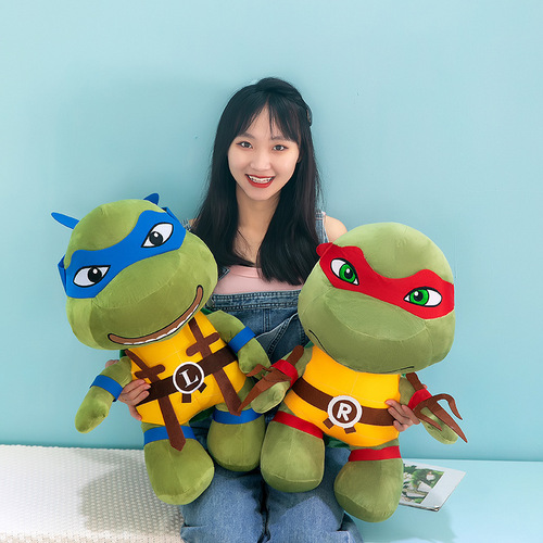 New Teenage Mutant Ninja Turtles Plush Toy Doll Birthday Gift Girls and Boys Sleeping Doll Rag Doll Pillow