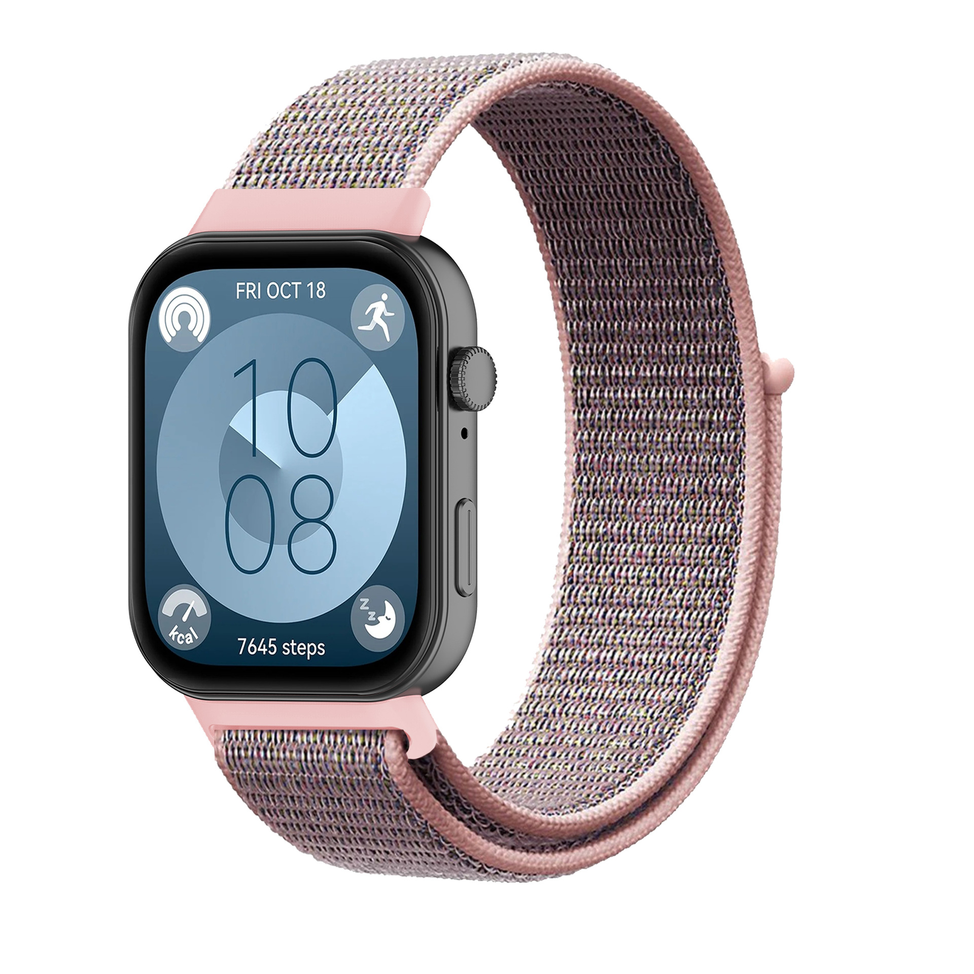 Compatible with Huawei watch Fit 3/4 band Velcro nylon loop band and Huawei Fit4 Pro band undefined