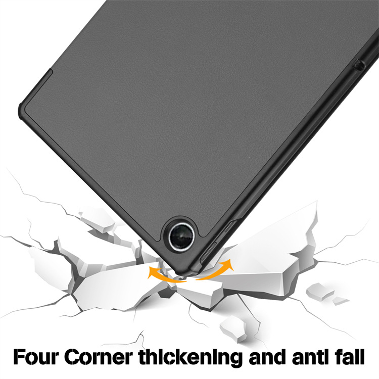 Adecuado para Lenovo Tab M10 5G 10.61-pulgadas 2023 caja de cuero de la tableta con el sueño