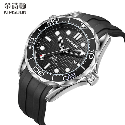 Cross-border watch brand Jinsidun men's watch luminous waterproof quartz watch high-end non-mechanical men's watch wholesale
