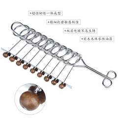 Hottest Selling Internet Celebrity Nine Chain Set Brain-Teasing Intelligence Knot One-Time Shipping Educational Toy Wholesale from Street Stalls