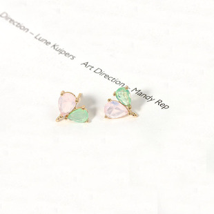 �����¿�С���²�ɫ�ʯ��Ȧ14K������S925�yᘶ��DIY�Ʒ���