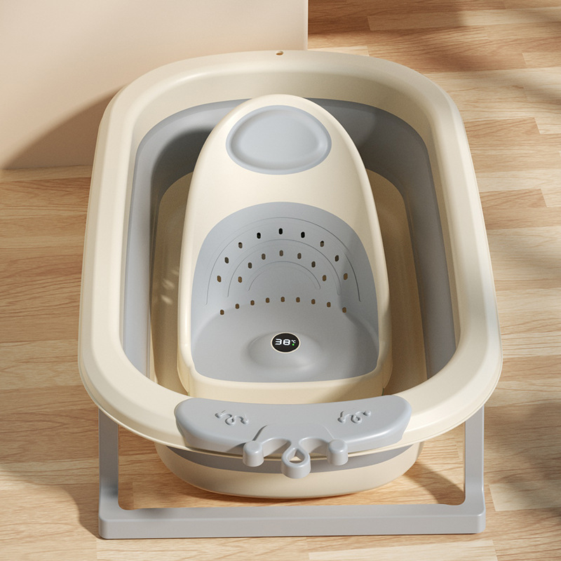 Baño para bebés Baño para bebés Baño plegable para niños de 0 a 5 años Baño para recién nacidos