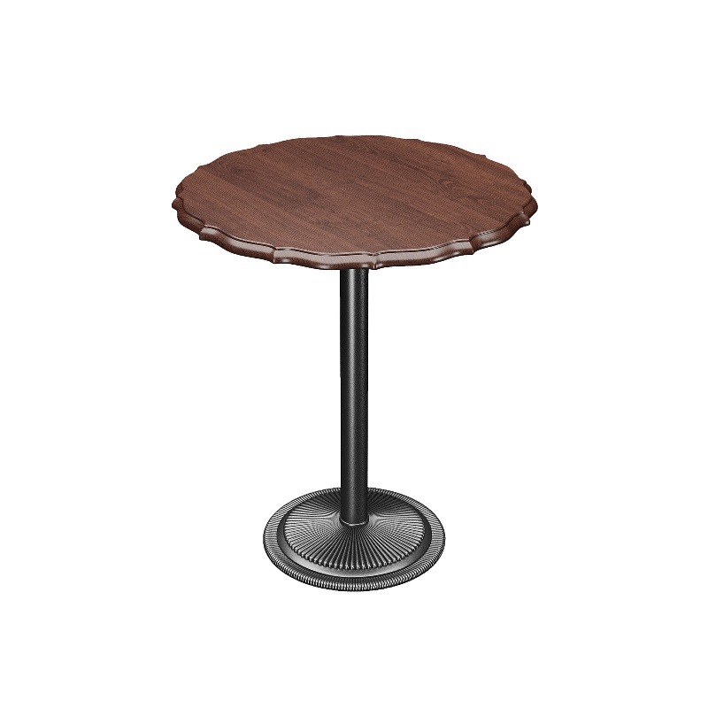 Mesa redonda de encaje de 60cm de diámetro