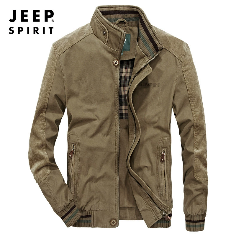 2021 Мужская весенне-осенняя Новая повседневная куртка больших размеров, Мужская простая куртка с воротником-стойкой, топ, Мужская 2599