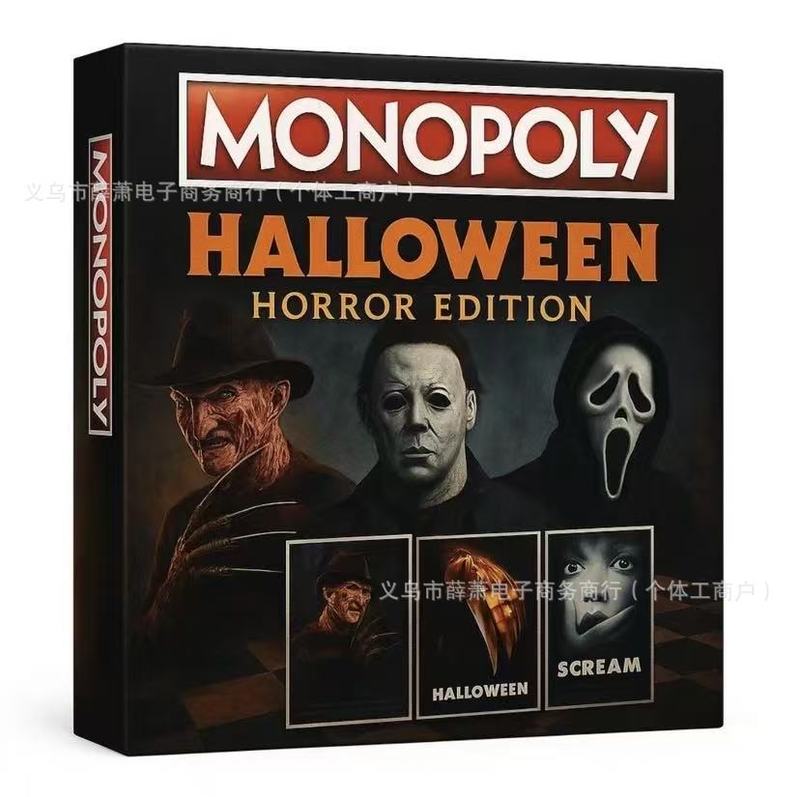 跨境新品 Horror Icons – Slashers Edition 万圣节大富翁|undefined