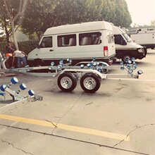 摩托艇拖车游艇拖车游艇运输拖车架子橡皮艇冲锋舟船运输船型拖车