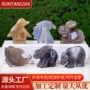 天然定制打磨桌面摆件
