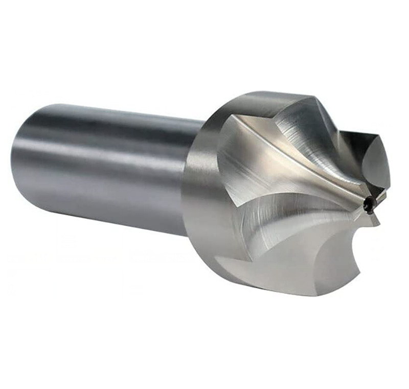 High-speed steel straight shank internal R-milling cutter, concave arc external R chamfering milling cutter R1R2R3R5 internal arc internal R blade anti-R spherical end mill