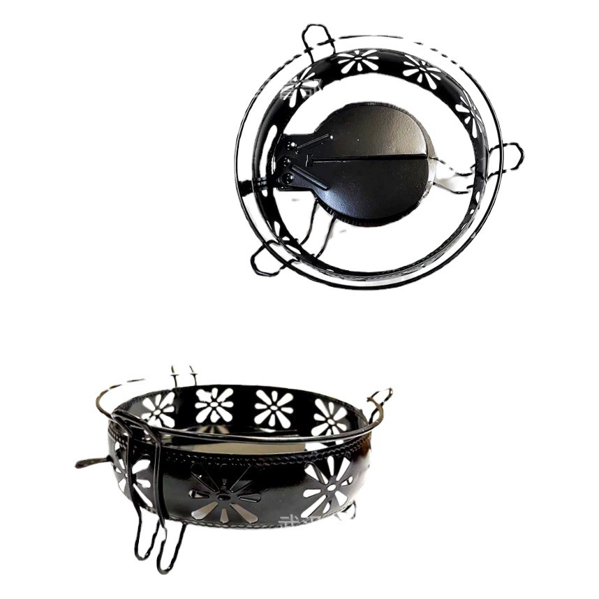 Горшок для спирта Сухой горшок Утолщенная спиртовая плита Маленький горячий горшок на вынос Маленький сухой горшок Ресторан Бытовой твердый костюм для пикника