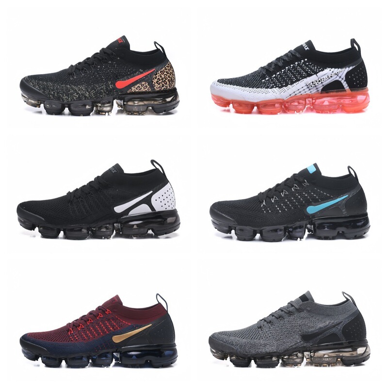 Pure Source Air Vapormax 2.0 Men's Air Cushion Running Shoes Full Palm Air Cushion Men's and Women's Cushioning Sports Casual Shoes