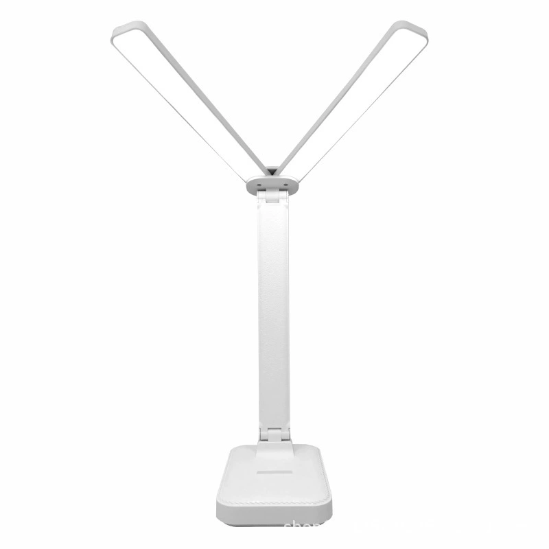 Складная LED настольная лампа с защитой глаз, настольная лампа для студентов с держателем для телефона, 28×13×6 см