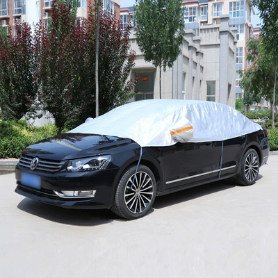 Hail Protection, New Thickened Quilt Car | Car clothing - half-cover-oxford-style-half-cover-suitable-for-sedans