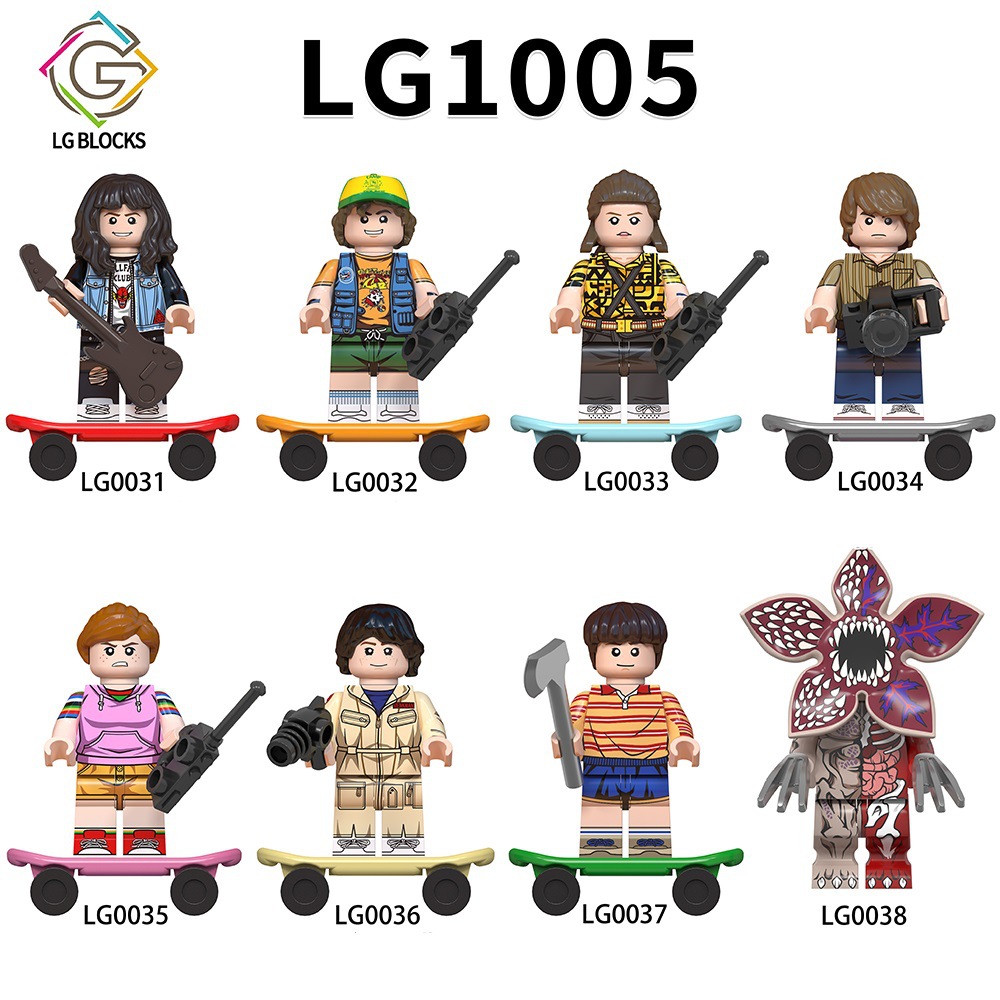 外贸货品LG1005电视电影系列益智拼装积木玩具OPP袋装