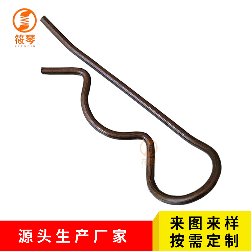 新款金属线材折弯R销机械复位扭转压缩五金配件非标定制异形弹簧