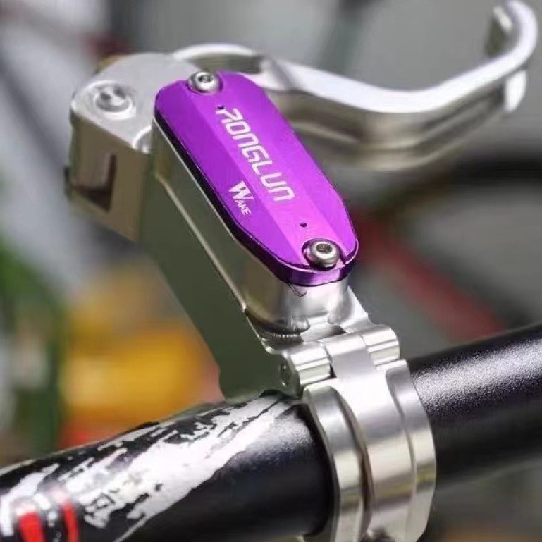 荣轮立缸油刹四活塞套件油压碟刹山地自行车降速改装刹车