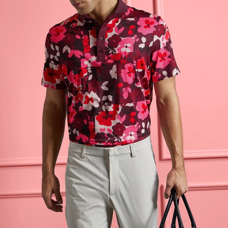 Customized Classy Golf Clothing 3D Printed Quick-Drying Sun Protection Breathable Polo Shirt Polo Men's Short-Sleeved T-Shirt