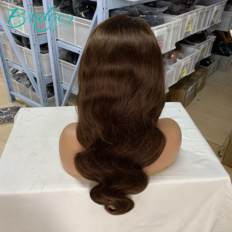 13*4 Lace Headgear Cabelo Humano Cor Verde 4 Cabelo Humano Lace frontal perucas_voghion.com